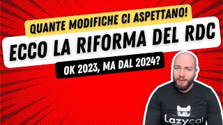 📣 RIFORMA Reddito di Cittadinanza 👥 OK invalidi minori e over 60 🚫 18 59 anni 💶 50 ASSEGNO UNICO [upl. by Nnairrehs559]