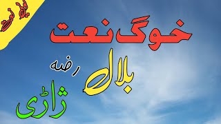 Pashto Naat  Bilal Jareegee  Pashto new Naat 2020  پشتو نعت شریف [upl. by Gunar]