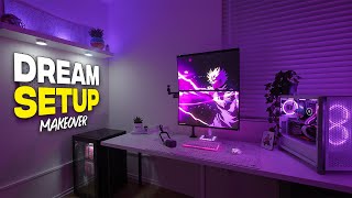 Transforming My Gaming Setup Into My DREAM Gaming Setup [upl. by Guimond]