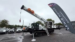 For Sale  LewisTruckscom 2018 Prinoth Panther T16 Altec Boom Crane AC26103 Jib Pole Enclosed Cab [upl. by Rosene]