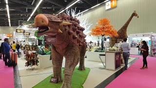 2019 Nuremberg Toy Fair Show Spielwarenmesse toys around the world  Steiff Hansa Siku Nici 纽伦堡玩具展花絮 [upl. by Armillda531]