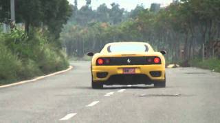 Ferrari 360 F1 iPE Exhaust System [upl. by Zolly]