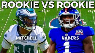 Quinyon Mitchell Vs Malik Nabers Full Matchup  Week 7 NFL Highlights [upl. by Darrelle]