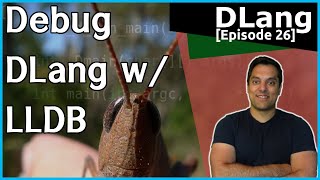 Dlang Episode 26 D Language  Debugging with lldb Mac demonstration with LDC2 and DMD [upl. by Rillis]