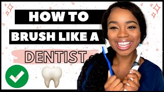 HOW TO BRUSH YOUR TEETH CORRECTLY  Manual vs Electric StepByStep Tutorial [upl. by Yeoz]