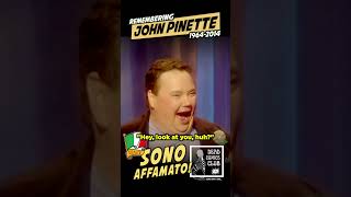 🤣 John Pinette  SONO AFFAMATO 🇮🇹 🍕 Feed Me Im Starving 😆 comedy shorts funny food italy [upl. by Ynor]