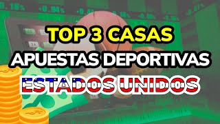 🥇 3 Mejores Casas de Apuestas Deportivas online en Estados Unidos 2024 [upl. by Seldun]