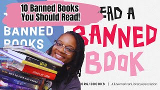 10 Banned Books You Should Read  Banned Books Week 2023 [upl. by Chery]