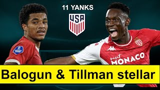 Balogun GOAL Tillman ASSIST Tessman MOTM l USMNT Top 10 [upl. by Ahsirtal]