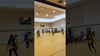 Amazing Volleyball Ace from This Girl Ace Queen ace serve volleyball viralvideo [upl. by Artemus]