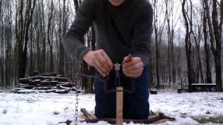 how to set a 110 conibear trap [upl. by Sammer787]