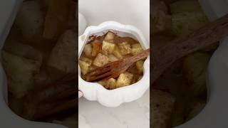 Apple french toast casserole🍎 apple applepie frenchtoast asmr cozy fall breakfast baking [upl. by Brick117]