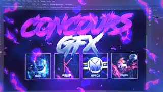 ✘CONCOURS GFX✘ Envoyer vos Logos  1 [upl. by Gee]