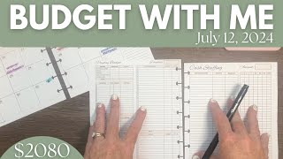 Step by Step  How Im budgeting our July 12 paychecks [upl. by Sikko]