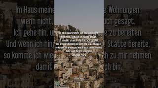 Johannes 1423 Im Haus meines Vaters sind viele Wohnungen wenn nicht so hätte ich es euch gesagt [upl. by Aicilas]