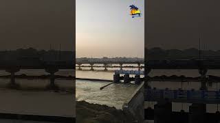 Vaigai River at Sunset  AV Bridge Madurai [upl. by Mitch368]