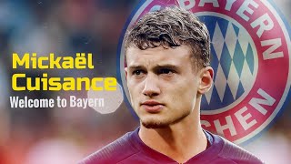 Mickaël Cuisance  Welcome to Bayern  Midfiel Juwel  ComBayernHD [upl. by Akerahs]