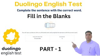 FillintheBlanks for Duolingo English Test  Practice amp Tips  det [upl. by Ytsur]