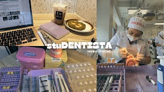 stuDENTISTA diaries • uni vlog dental shops productive days study  Nicey Diaries Episode 5 🌸 [upl. by Dnalerb]