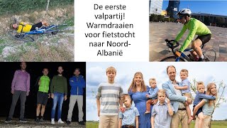 De eerste valpartij  Tijmen en Maarten in Albanië  Familie Blom Vlog 52 [upl. by Gosser]