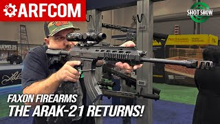 The ARAK21 Returns  Faxon Firearms  Shot Show 2024 [upl. by Danuloff]