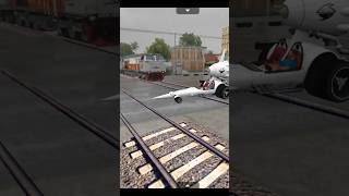 New Vehicle Mod Bussid Train vs Devil Car Accident bussid shorts ytshorts youtubeshorts [upl. by Lazare]