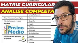 💥NOVO ENSINO MÉDIO💥 Abrindo a Matriz Curricular  EDUCAÇÃO 2022 [upl. by Nhabois]