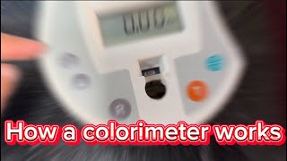 HOW DOES A COLORIMETER WORK A CHEMISTRY TEACHER’S GUIDE [upl. by Tait984]