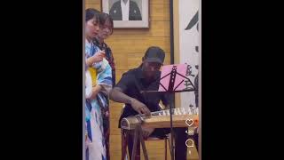 Bini Philipsen Bardet play music in Japan [upl. by Lala]