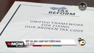 Experts GOP tax plan could hurt Californians [upl. by Lossa]