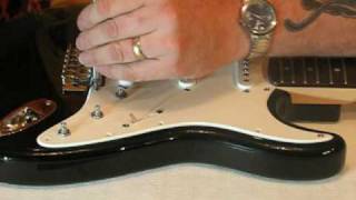 Replacing Installing Removing a Guitar Pickguard Part 1 [upl. by Atihcnoc]