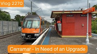 Sydney Trains Vlog 2270 Carramar Station in Need of an Upgrade [upl. by Junia]