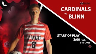 TVCC vs Blinn  Cardinal Soccer 2023 [upl. by Svoboda]