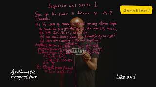 SS2  Sequence and series  Sum of the Nth term of arithmetic progression AP  4 [upl. by Labana]