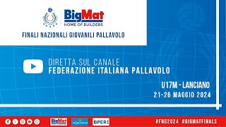 🔴BIGMAT FINALI NAZIONALI GIOVANILI U17M n°gara 462  VOLLEY TREVISO vs DIAVOLI POWERVOLLEY [upl. by Aimahc]