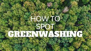 CSWD Webinar How to Spot Greenwashing [upl. by Haibot55]