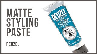 REUZEL Matte Styling Paste  REVIEW [upl. by Eetnahs]