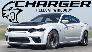 The 707 Horsepower Family Sedan  2020 Dodge Charger Hellcat Widebody Review [upl. by Imorej696]