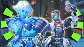 Overwatch  2 FREE WINTER WONDERLAND ITEMS Toast Victory Poses [upl. by Gnah]