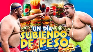 🔥RETO UN DIA SUBIENDO DE PESO CON EL CREW RETOJORJAIS NUEGADO VS BIG MOLINA🔥 [upl. by Nancie]