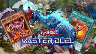 Breaking DINOS With Ground Xeno  Scrap Dino Deck YuGiOh Master Duel Gameplay [upl. by Aidnyl]