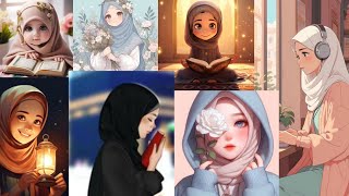 Black Hijab 💜 Girls Whatsapp dp  Whatsapp dpz ✨  Whatsapp status  🥀 [upl. by Einnob]