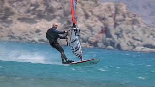 Karpathos Meltemi 2021 windsurfing [upl. by Mapel]