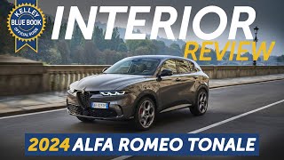 2024 Alfa Romeo Tonale  Interior Review [upl. by Imot]