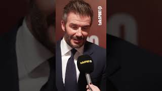 David Beckhams Messaged To Man UTD Ahead Of The FA Cup Final talksport football facup [upl. by Dur]