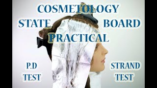 CA State Board Cosmetology Practical Exam PD Test amp Strand Test 2021 [upl. by Rudyard723]