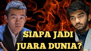 Prediksi dan Fakta Lengkap Perebutan Juara Dunia Ding Liren vs Gukesh [upl. by Nickie5]