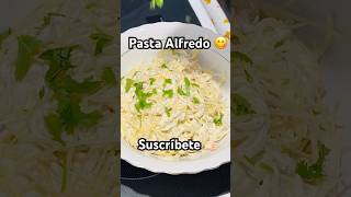 Pasta Alfredo la mejor recetapasta espagueti recetasfaciles [upl. by Gitel135]