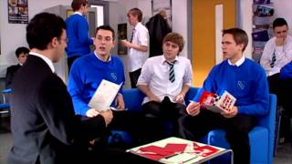 Jay reads his Valentines Day cards  The Inbetweeners The Complete Series classic TV clip [upl. by Theressa]