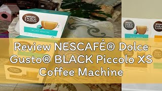 Review NESCAFÉ® Dolce Gusto® BLACK Piccolo XS Coffee Machine [upl. by Areehs254]